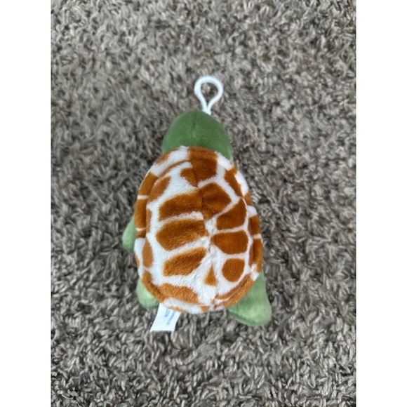 Wishpets Chubby Sheldon Turtle Keychain Plushie - Picture 4 of 7